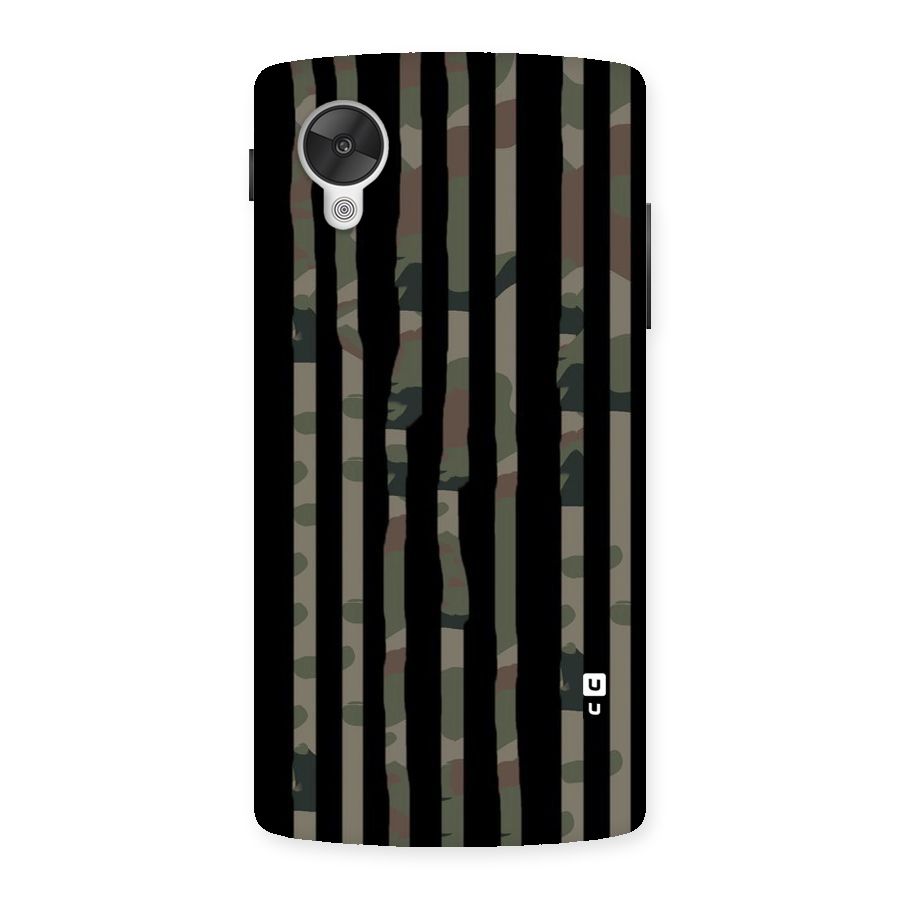 Army Stripes Back Case for Google Nexsus 5