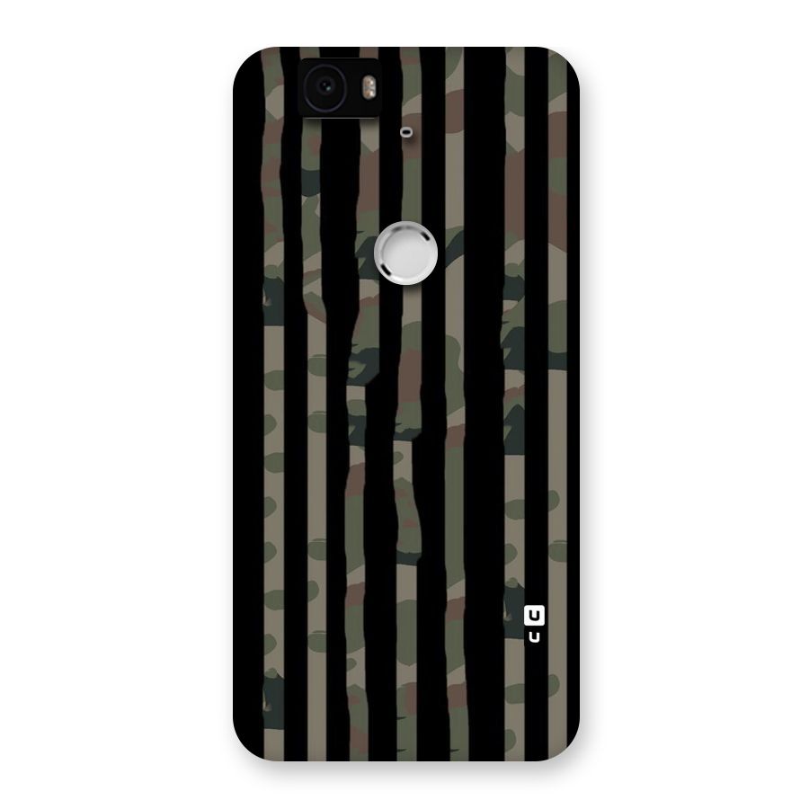 Army Stripes Back Case for Google Nexus-6P