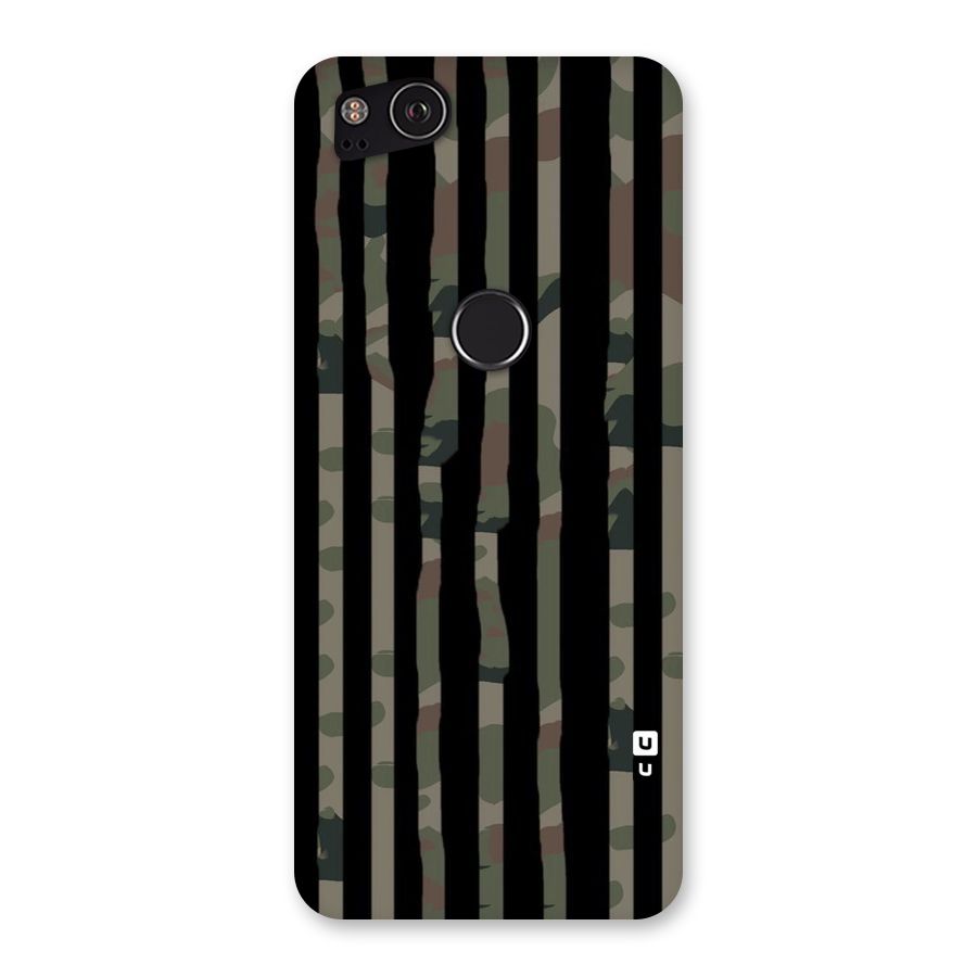 Army Stripes Back Case for Google Pixel 2