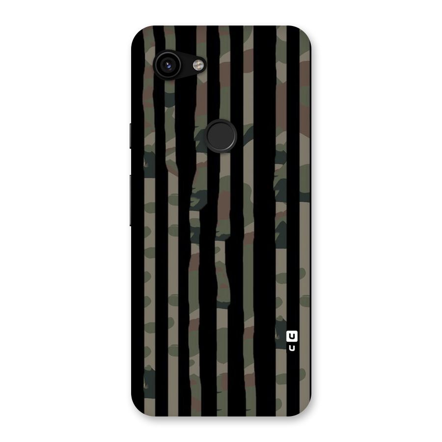 Army Stripes Back Case for Google Pixel 3a