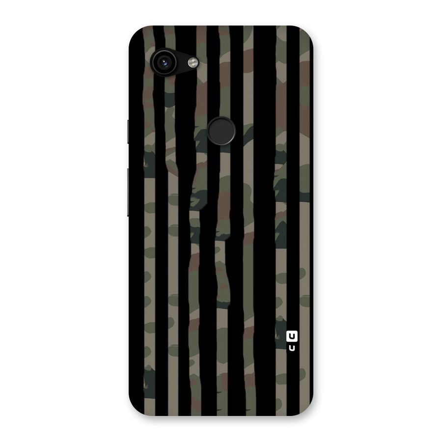 Army Stripes Back Case for Google Pixel 3a XL