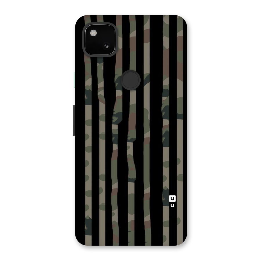 Army Stripes Back Case for Google Pixel 4a