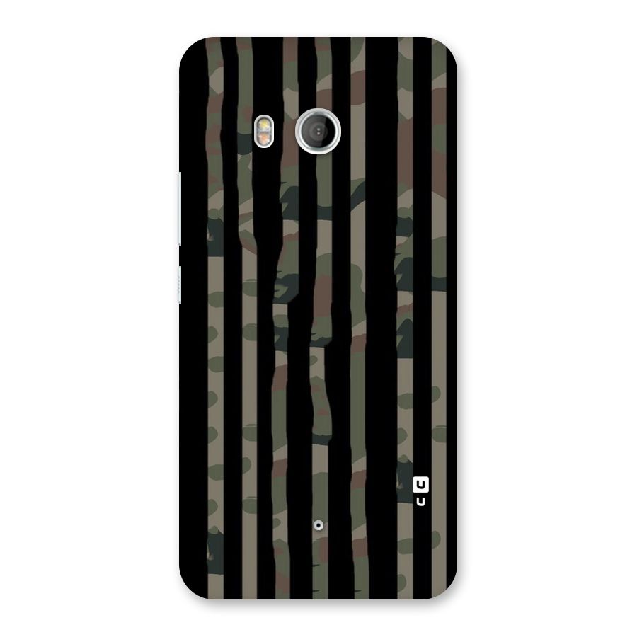 Army Stripes Back Case for HTC U11
