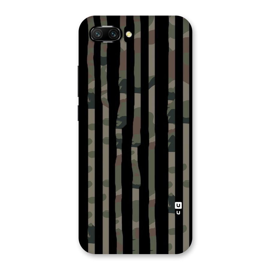 Army Stripes Back Case for Honor 10