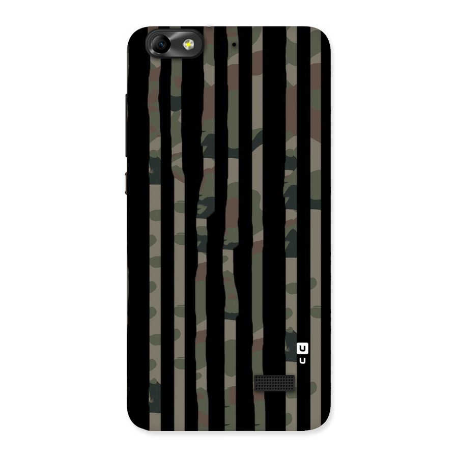 Army Stripes Back Case for Honor 4C