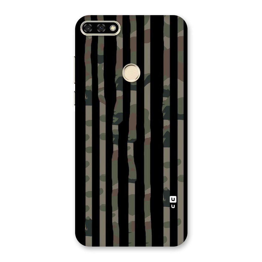 Army Stripes Back Case for Honor 7A