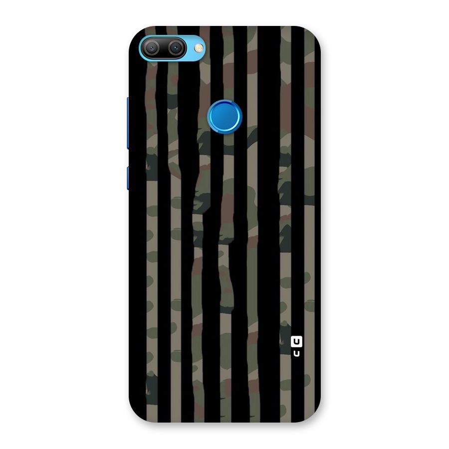 Army Stripes Back Case for Honor 9N