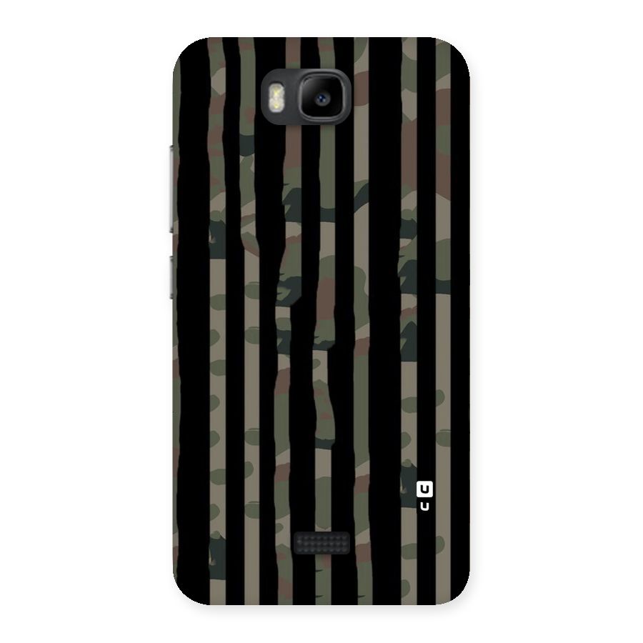 Army Stripes Back Case for Honor Bee