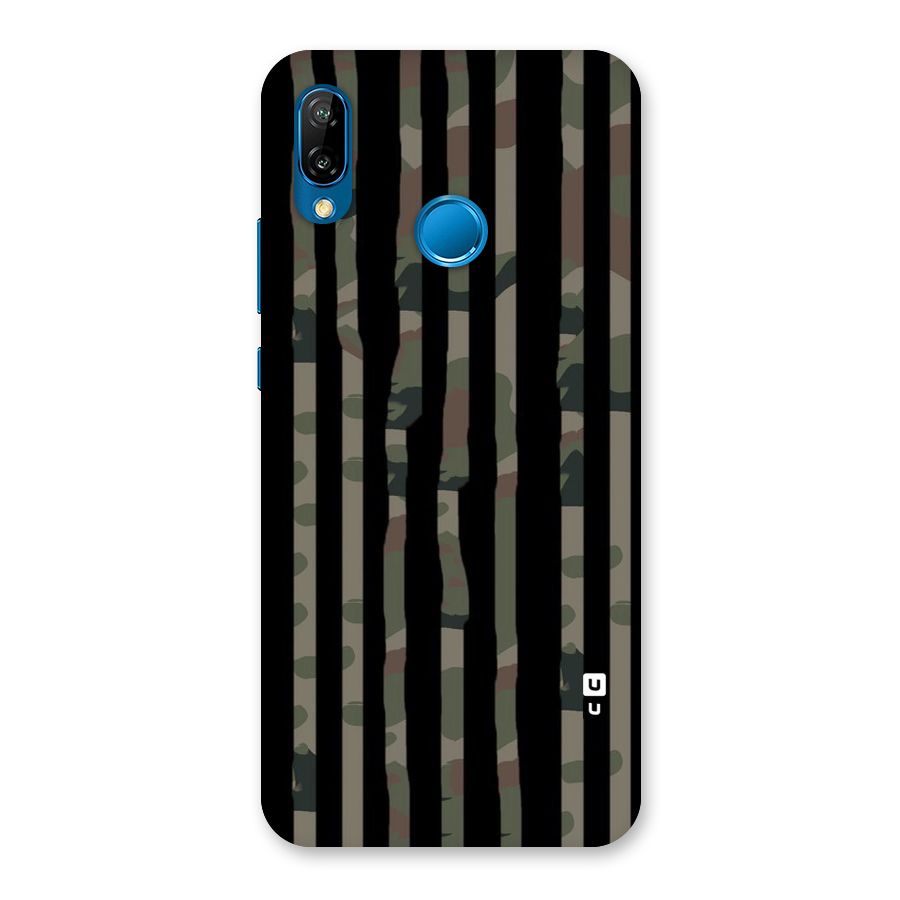 Army Stripes Back Case for Huawei P20 Lite