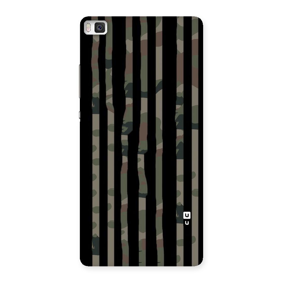 Army Stripes Back Case for Huawei P8