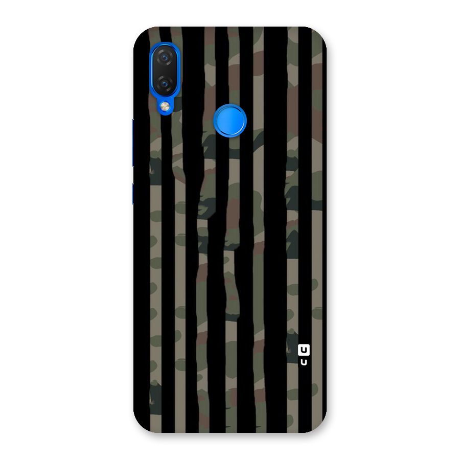 Army Stripes Back Case for Huawei P Smart+
