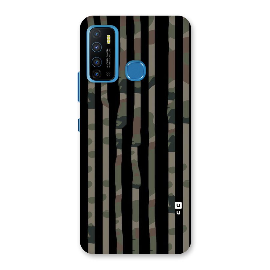 Army Stripes Back Case for Infinix Hot 9