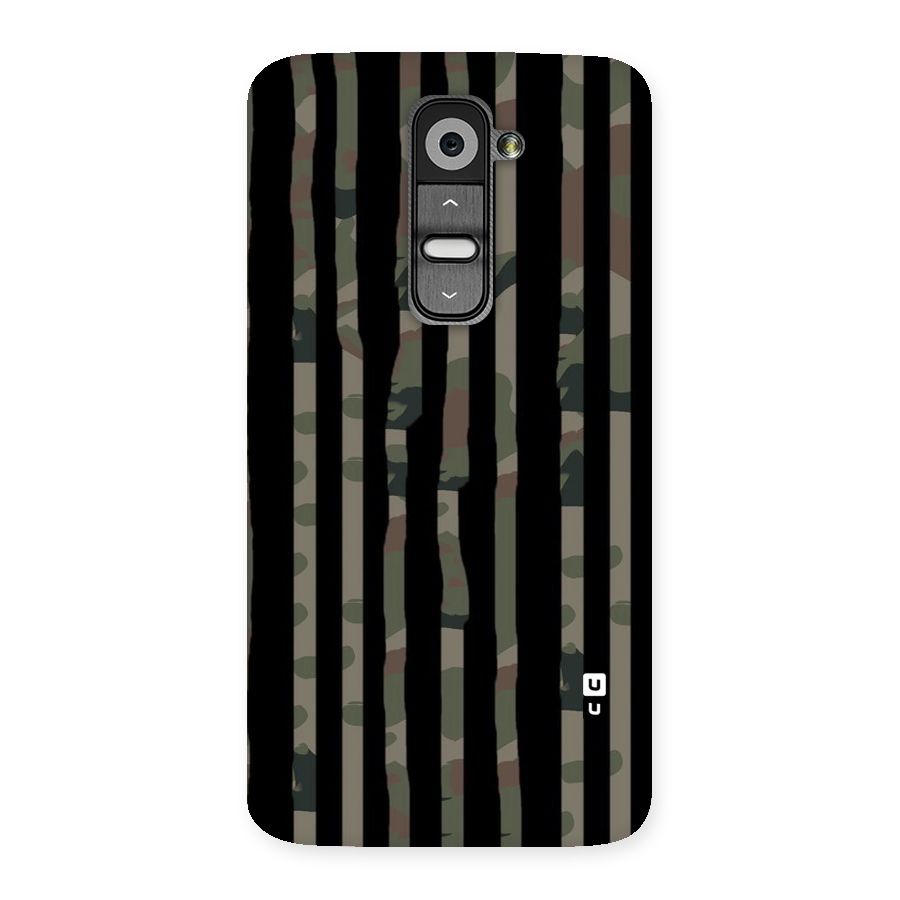 Army Stripes Back Case for LG G2
