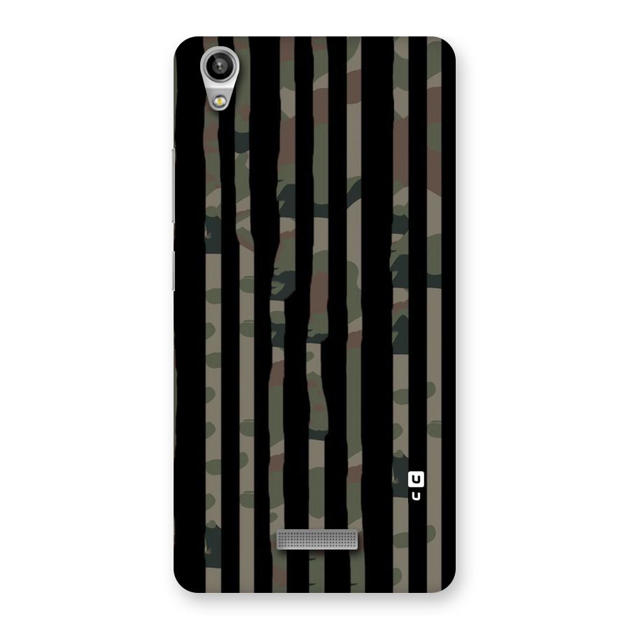 Army Stripes Back Case for Lava-Pixel-V1