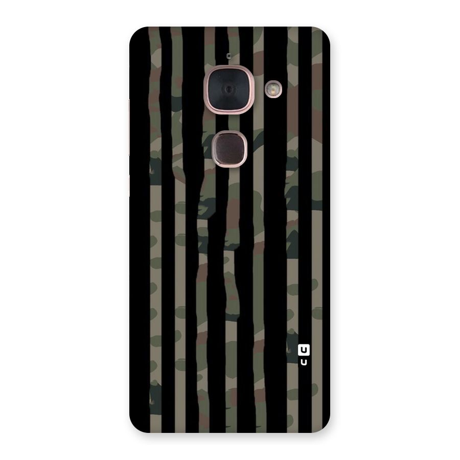 Army Stripes Back Case for Le Max 2
