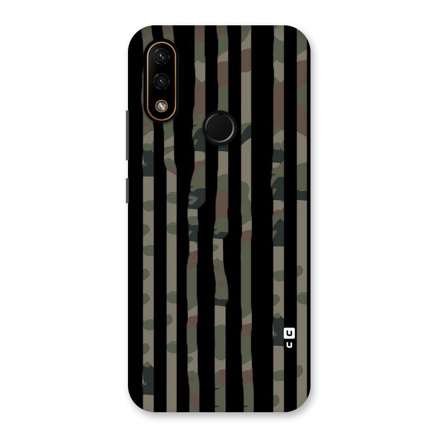 Army Stripes Back Case for Lenovo A6 Note