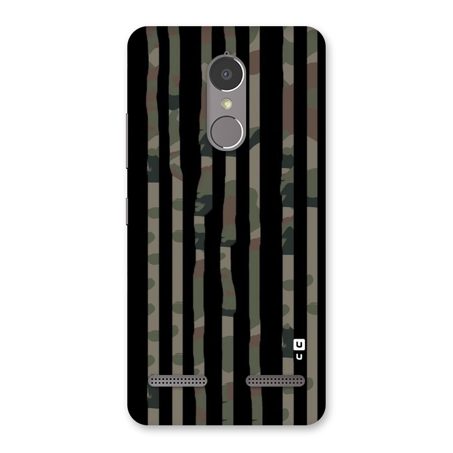 Army Stripes Back Case for Lenovo K6 Power