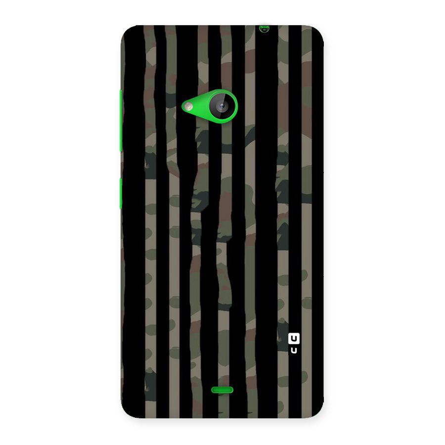Army Stripes Back Case for Lumia 535