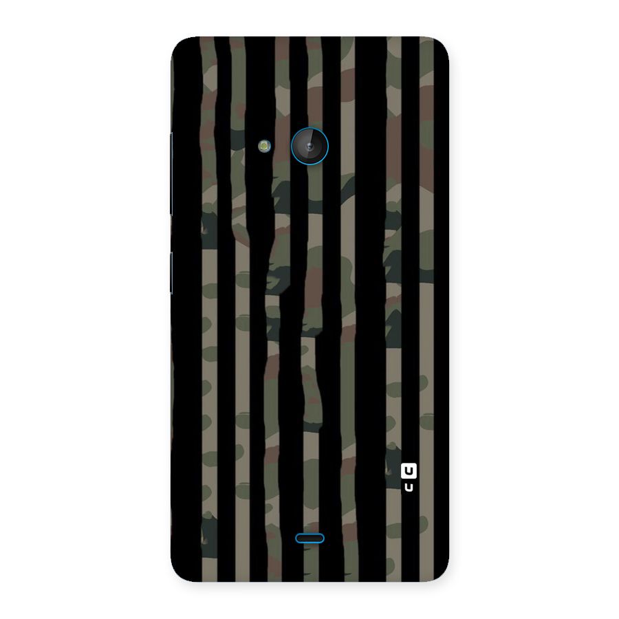 Army Stripes Back Case for Lumia 540