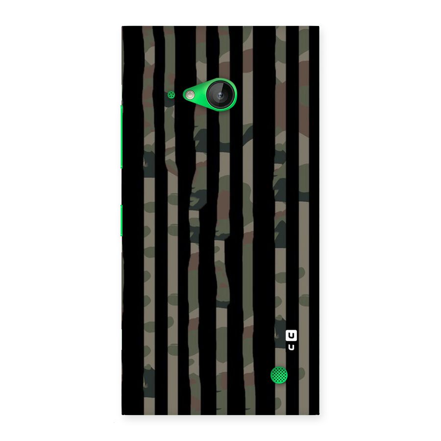 Army Stripes Back Case for Lumia 730