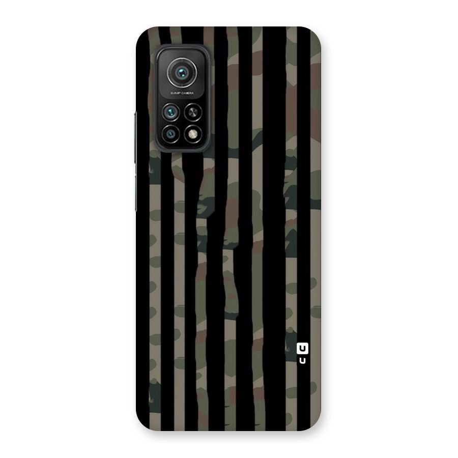 Army Stripes Back Case for Mi 10T 5G