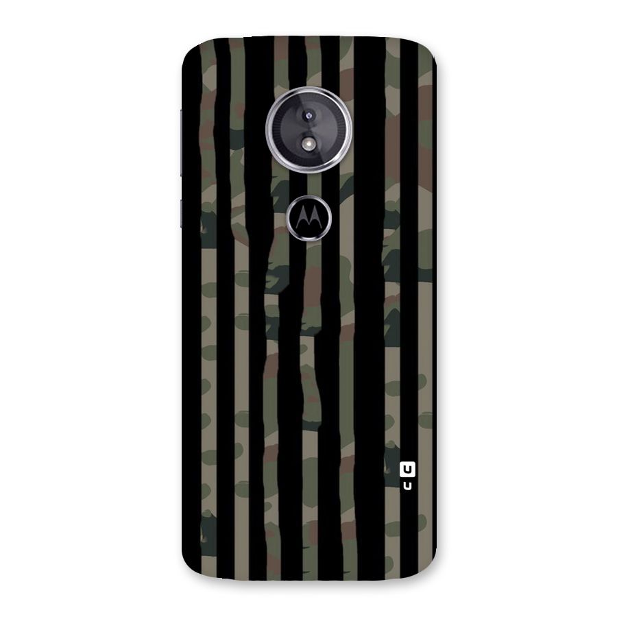 Army Stripes Back Case for Moto E5
