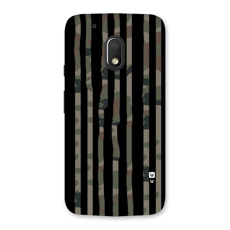Army Stripes Back Case for Moto G4 Play
