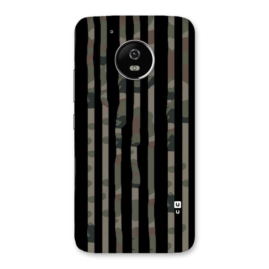Army Stripes Back Case for Moto G5