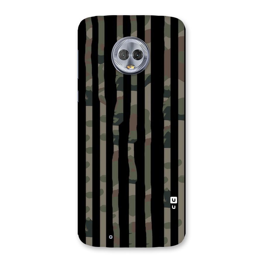 Army Stripes Back Case for Moto G6