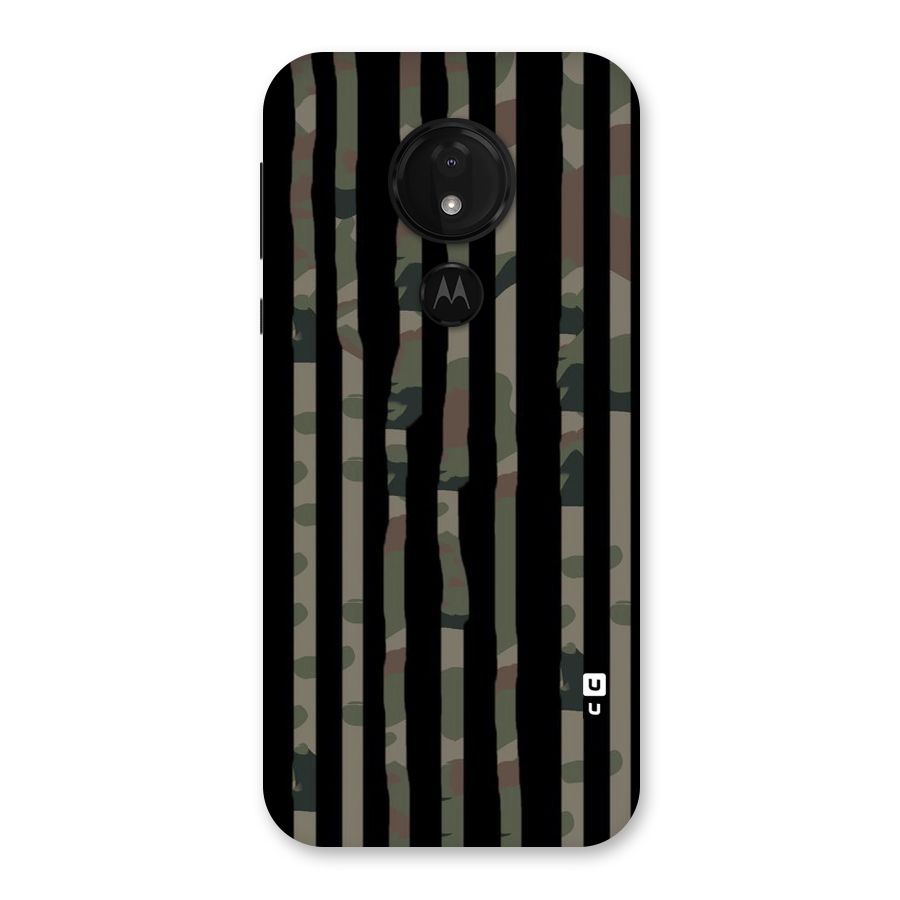 Army Stripes Back Case for Moto G7 Power