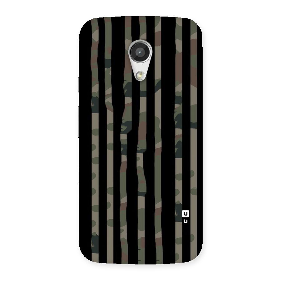 Army Stripes Back Case for Moto G 2nd Gen