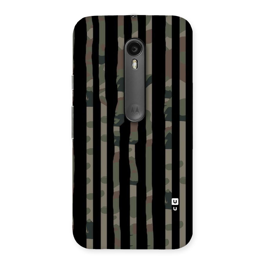 Army Stripes Back Case for Moto G Turbo