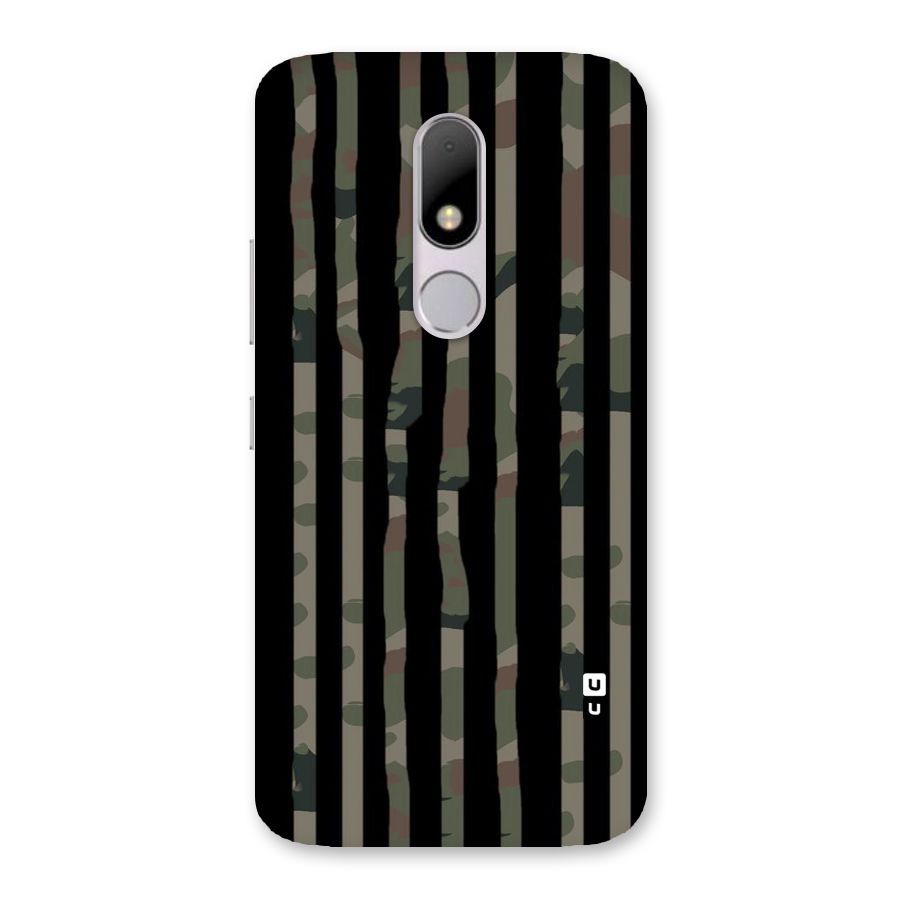 Army Stripes Back Case for Moto M