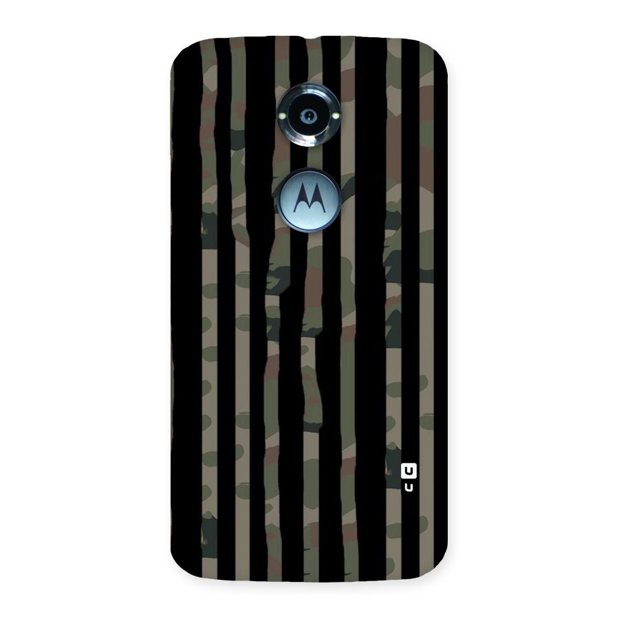 Army Stripes Back Case for Moto X 2nd Gen