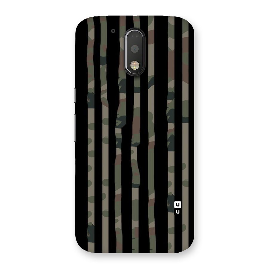 Army Stripes Back Case for Motorola Moto G4 Plus