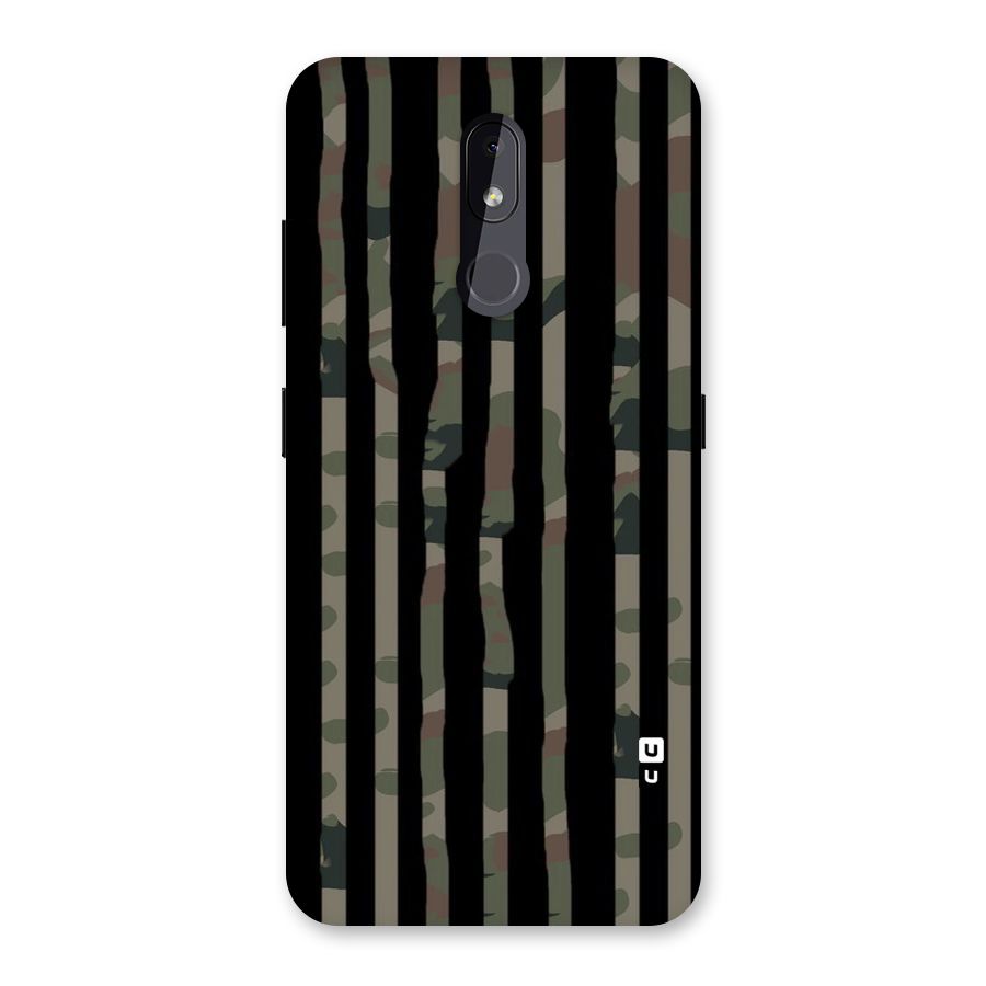 Army Stripes Back Case for Nokia 3.2
