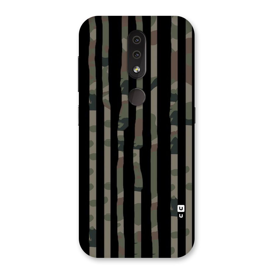 Army Stripes Back Case for Nokia 4.2
