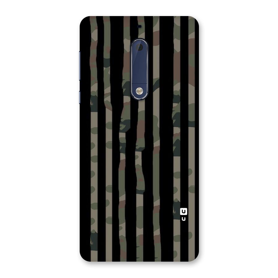 Army Stripes Back Case for Nokia 5