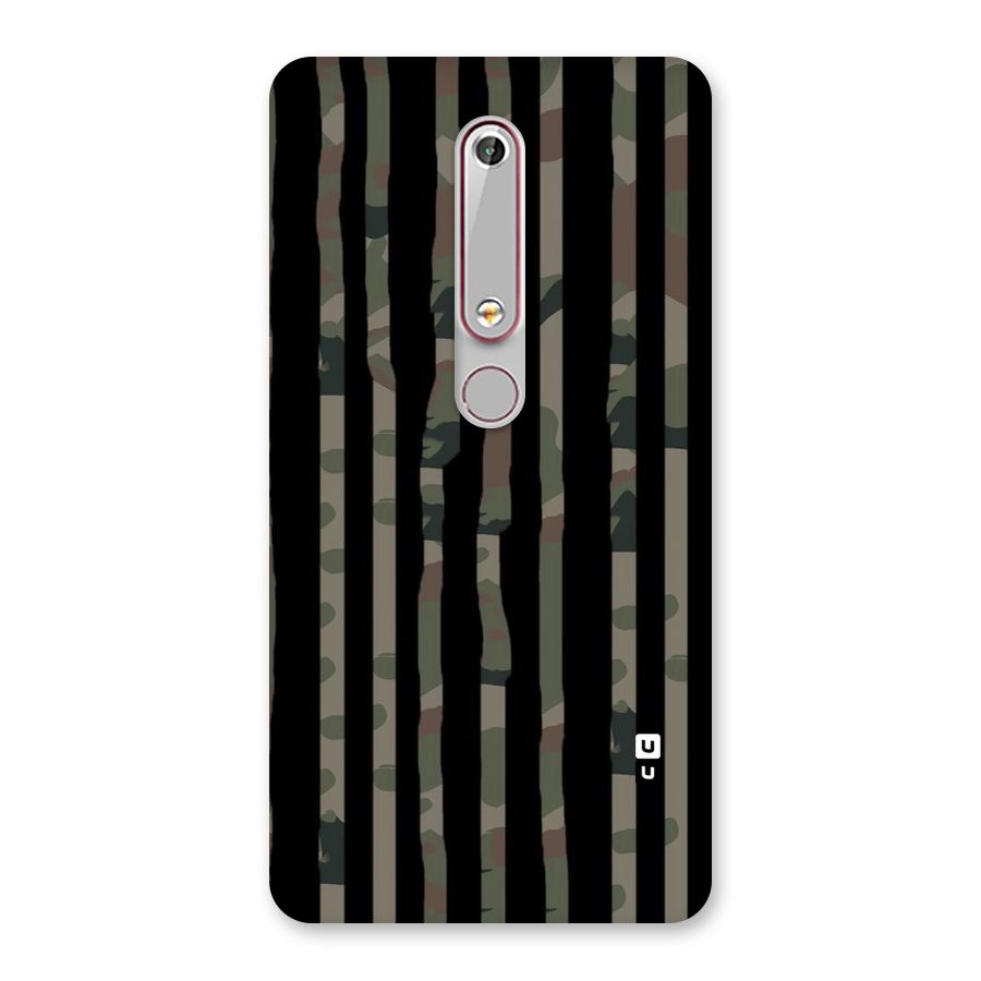Army Stripes Back Case for Nokia 6.1