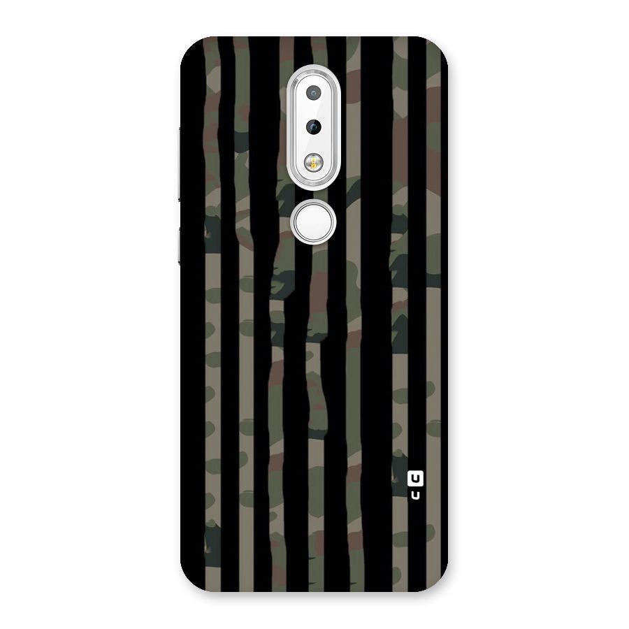 Army Stripes Back Case for Nokia 6.1 Plus