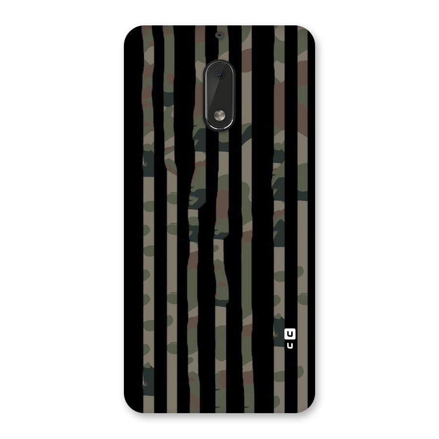 Army Stripes Back Case for Nokia 6