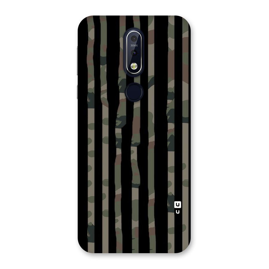 Army Stripes Back Case for Nokia 7.1