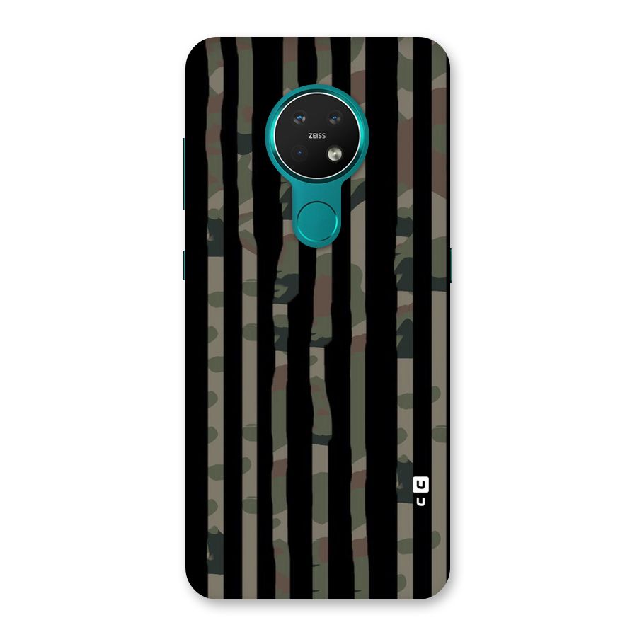 Army Stripes Back Case for Nokia 7.2
