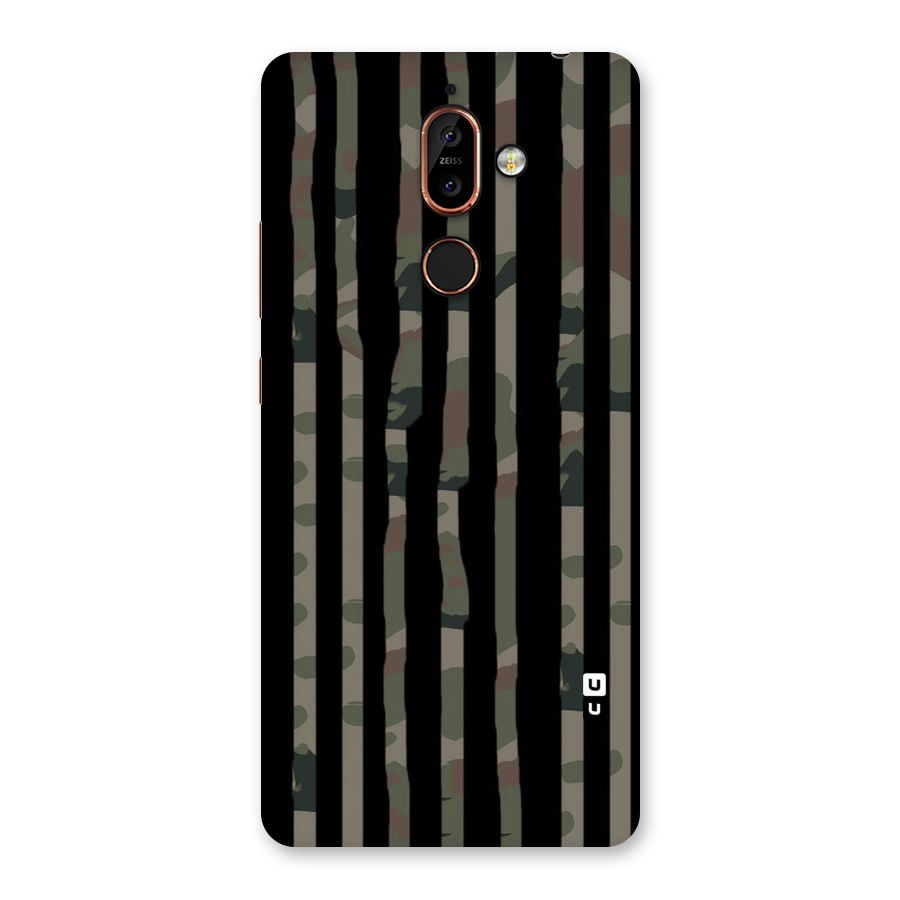 Army Stripes Back Case for Nokia 7 Plus