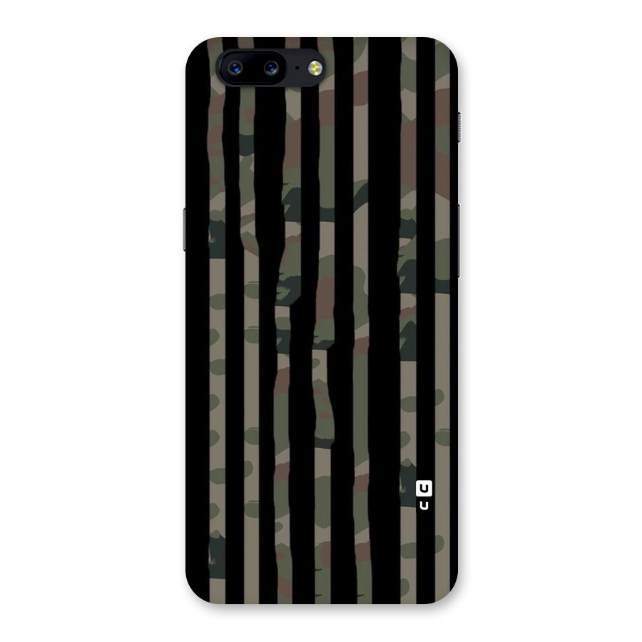 Army Stripes Back Case for OnePlus 5