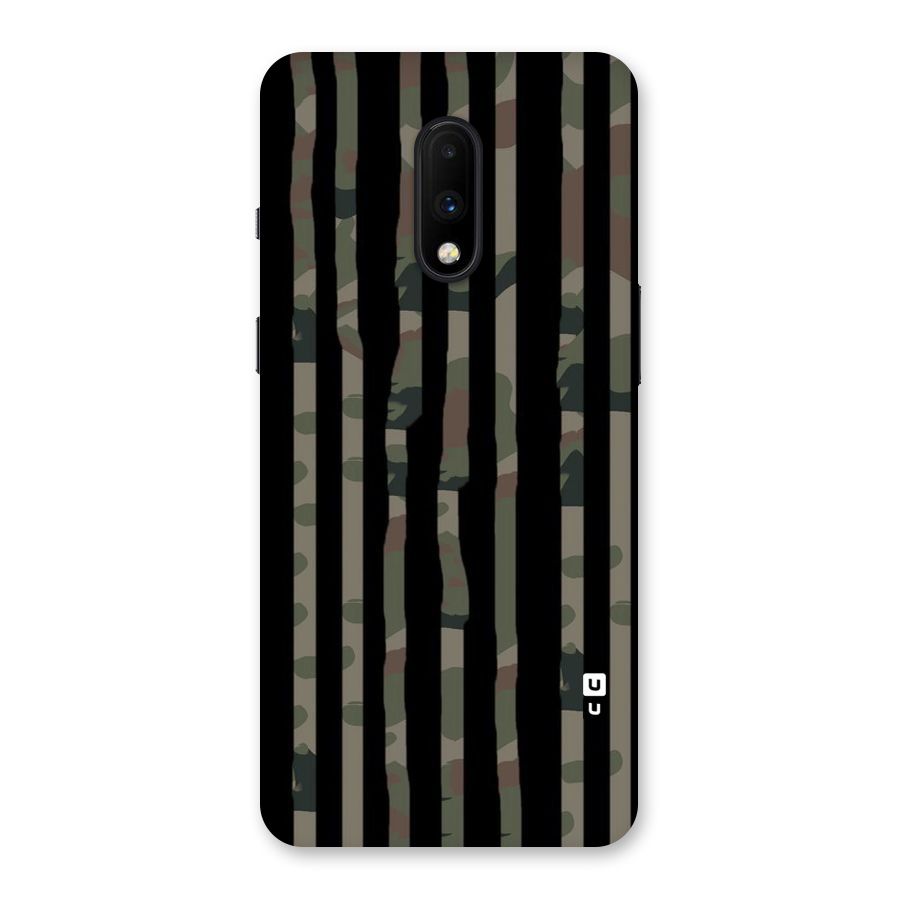 Army Stripes Back Case for OnePlus 7