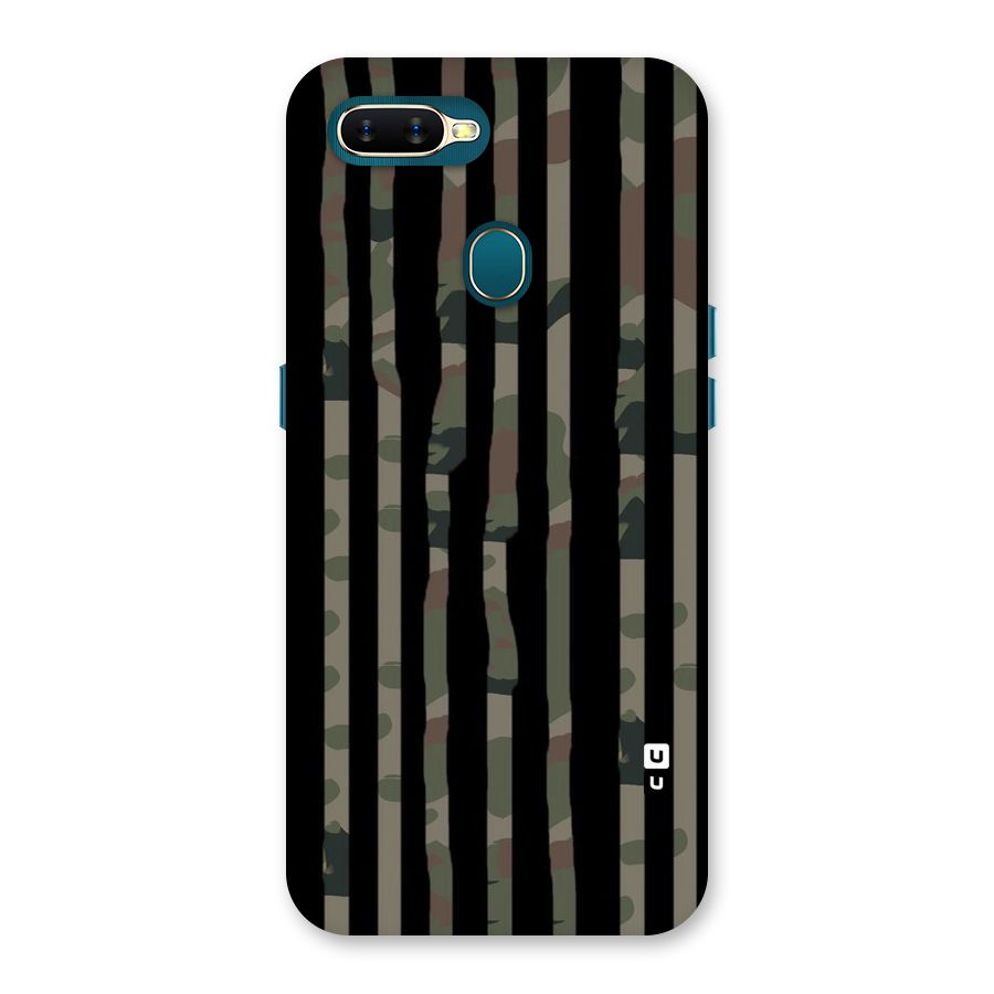 Army Stripes Back Case for Oppo A11k