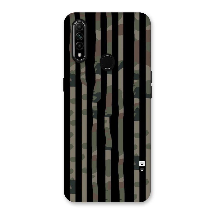 Army Stripes Back Case for Oppo A31