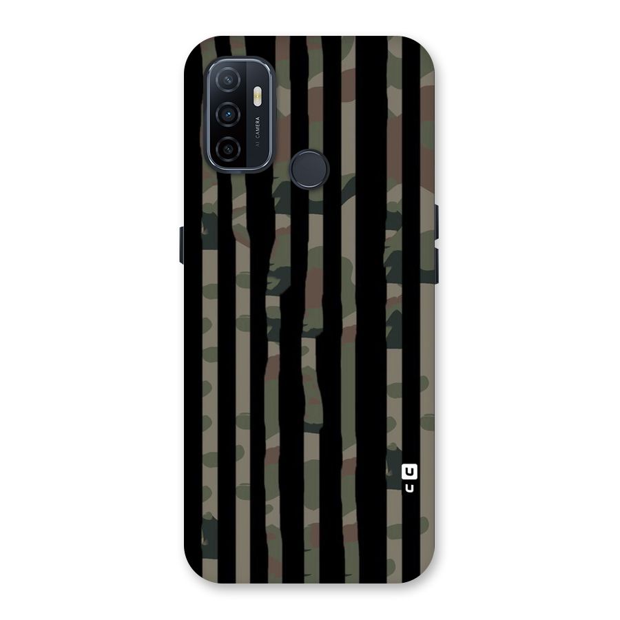 Army Stripes Back Case for Oppo A32