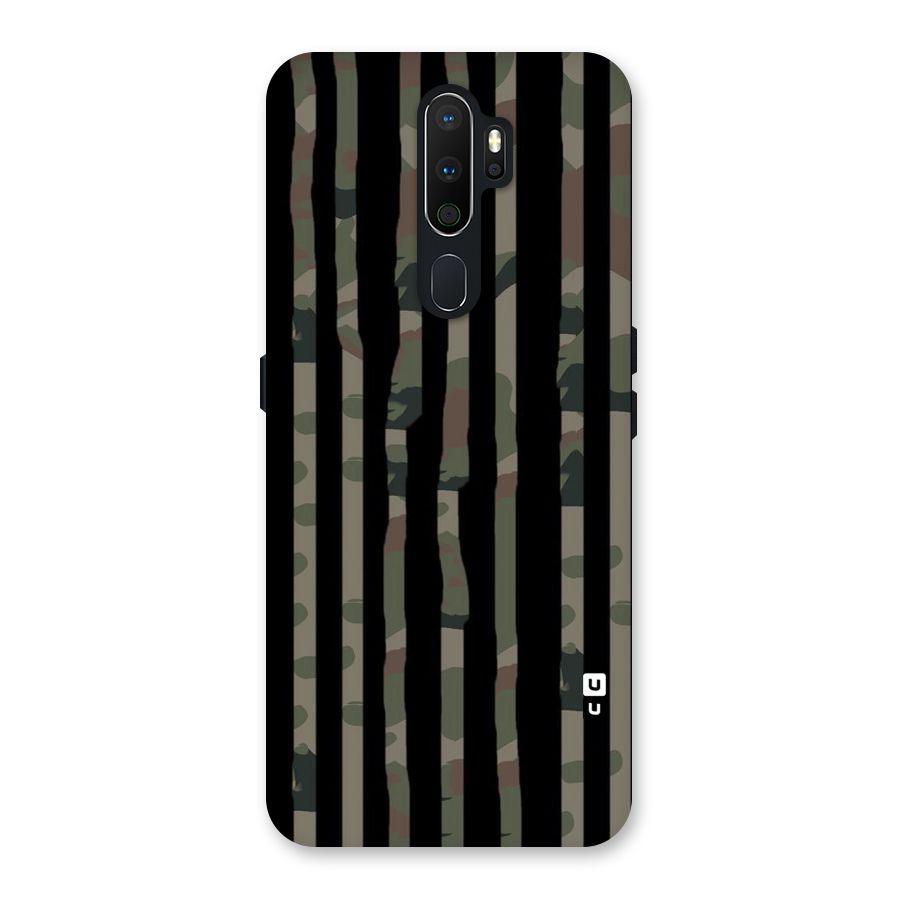 Army Stripes Back Case for Oppo A5 (2020)